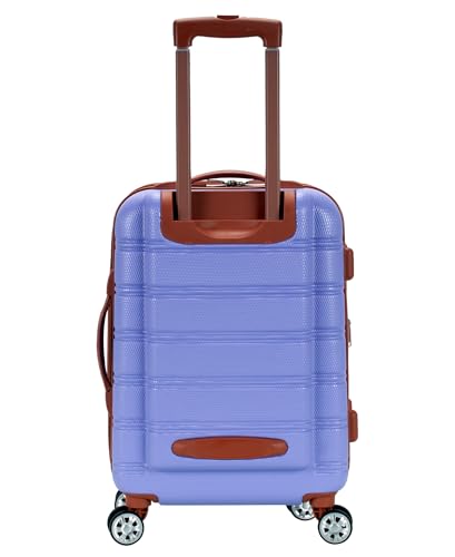 Hardside Expandable Carry-On Luggage with Spinner Wheels, Lavender, 20" I185051