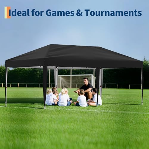 Pop Up Canopy Tent with Roller Bag, Adjustable Height U660