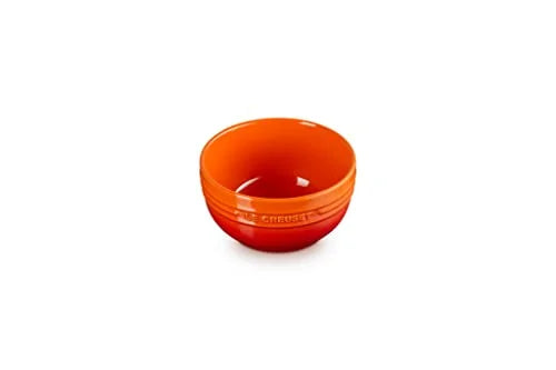 Tea Bowl Rice Ball 330ml Orange Heat Resistant Microwave Safe I426833
