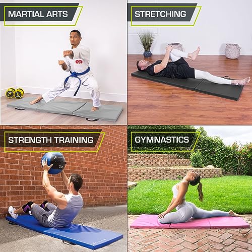 Tri-Fold Folding Exercise Mat J952