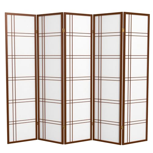 6 Panel Honey Room Divider D80902