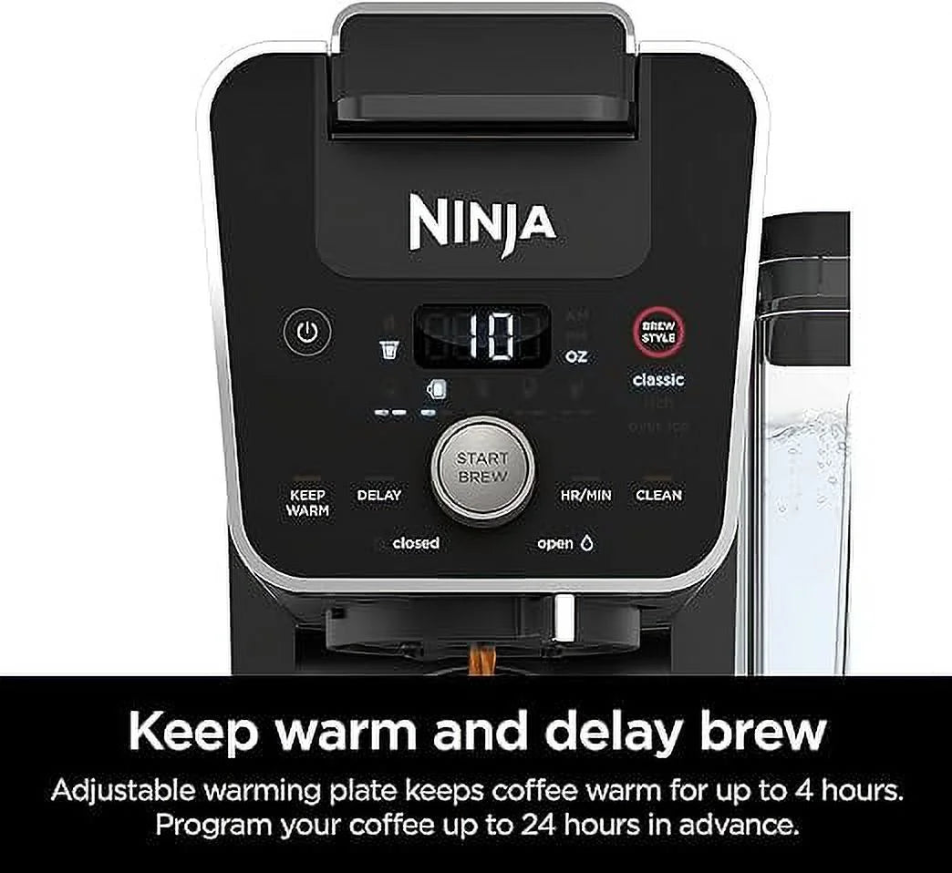 DualBrew System 12-Cup Coffee Maker 3 Brew Styles 60-oz - Black H574