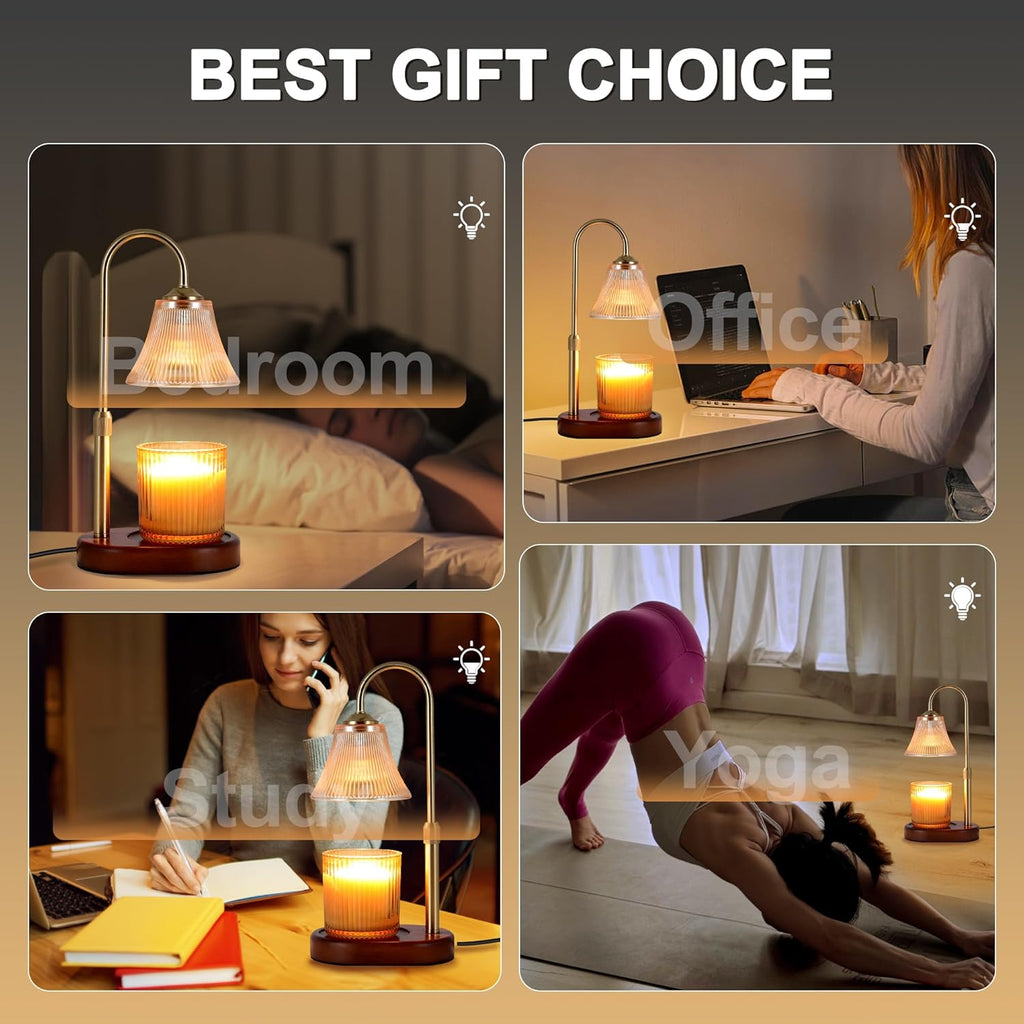 Candle Warmer Lamp with Timer and Dimmer G23084