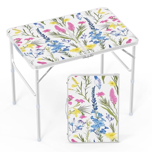 3ft Aluminum Folding Camping Table with Carrying Handle O3096