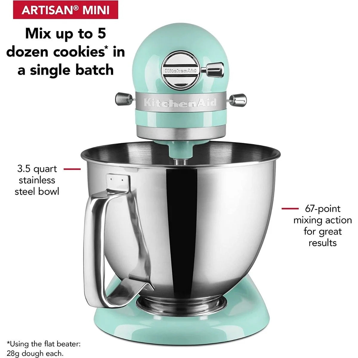 3.5-Quart Tilt-Head Stand Mixer, Ice Blue J972