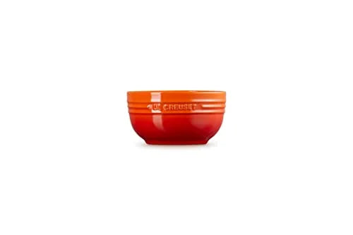 Tea Bowl Rice Ball 330ml Orange Heat Resistant Microwave Safe I426833