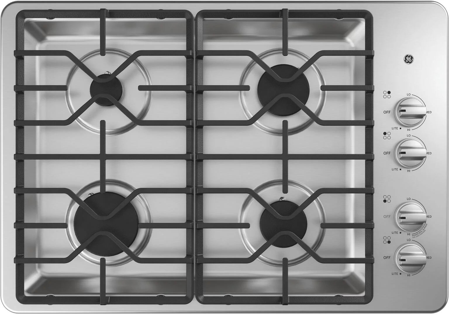 30" Built-In Gas Cooktop P4325