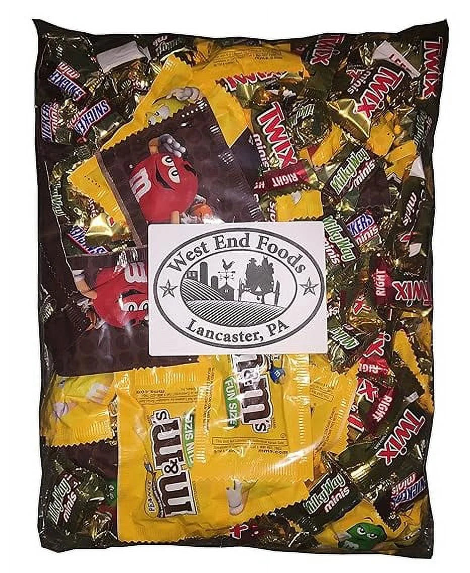 Assorted Candy Variety Pack (5 lb) Mini Size Bulk M277