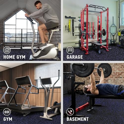 Interlocking Exercise Mat Tiles for Home Gym Flooring O80957