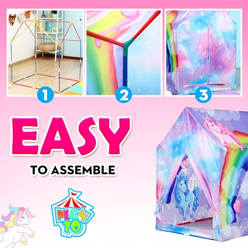 Kids Play Tent Playhouse for Toddlers Outdoor J405759