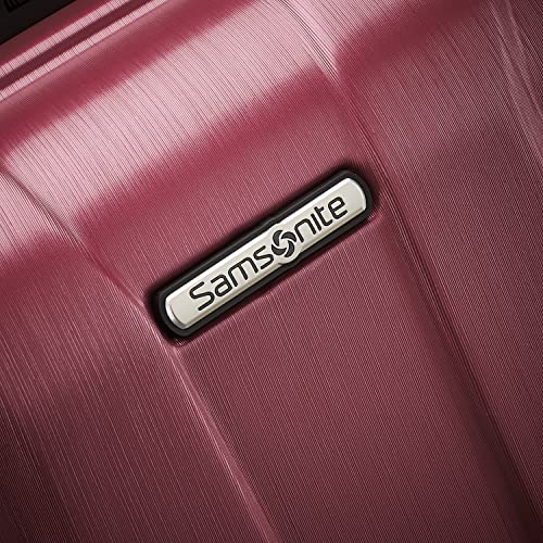 Hardside Expandable Carry-On Luggage with Spinner Wheels, Black, 20-Inch O253