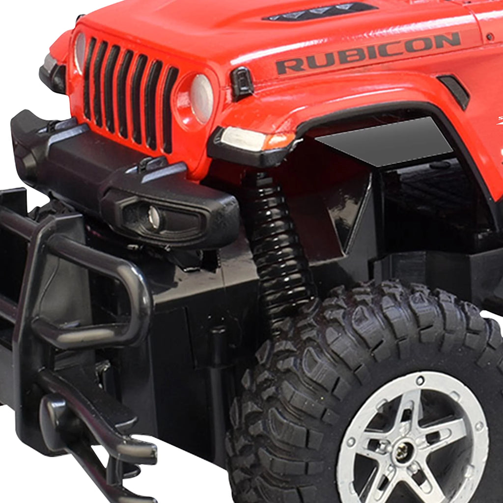 RC Truck Jeep Rubicon 1:16 Scale Remote Control Car with Rechargeable Battery V35788