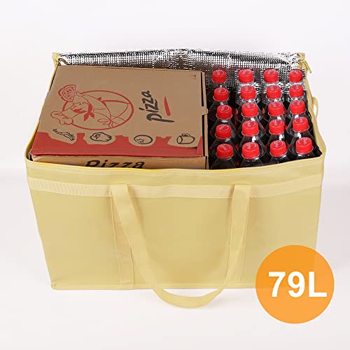 Insulated Food Delivery Bag Hot Cold Meal Carrier F1699