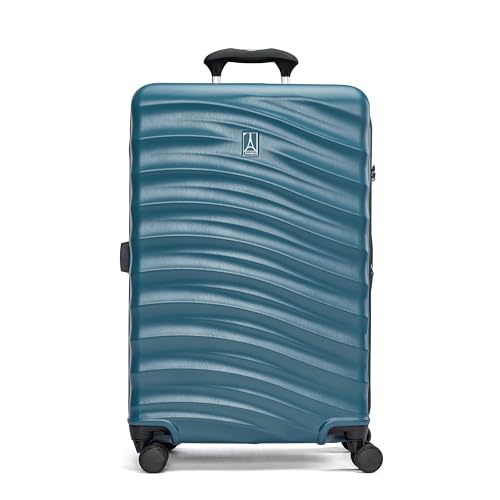 Hardside Expandable Carry-On Luggage with 8 Spinner Wheels and TSA Lock Q7052