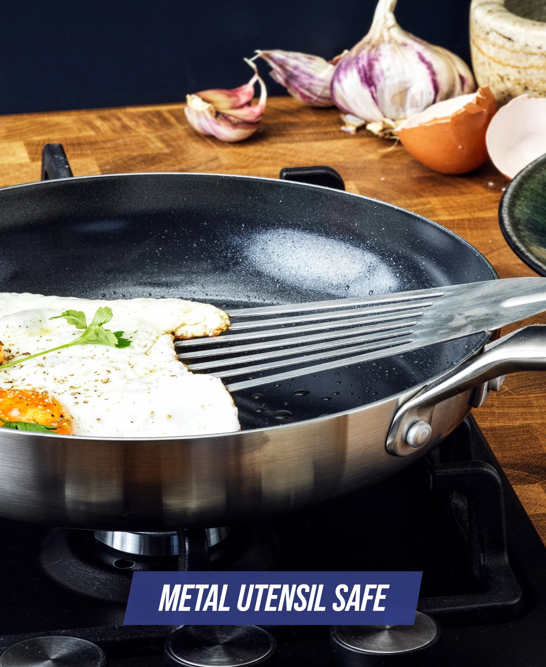 Ceramic Nonstick Frying Pan, 9.5" D6400
