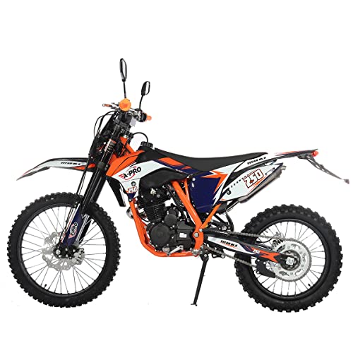 250cc Dirt Bike with 5-Speed Manual Transmission, 21"/18" Wheels A187811