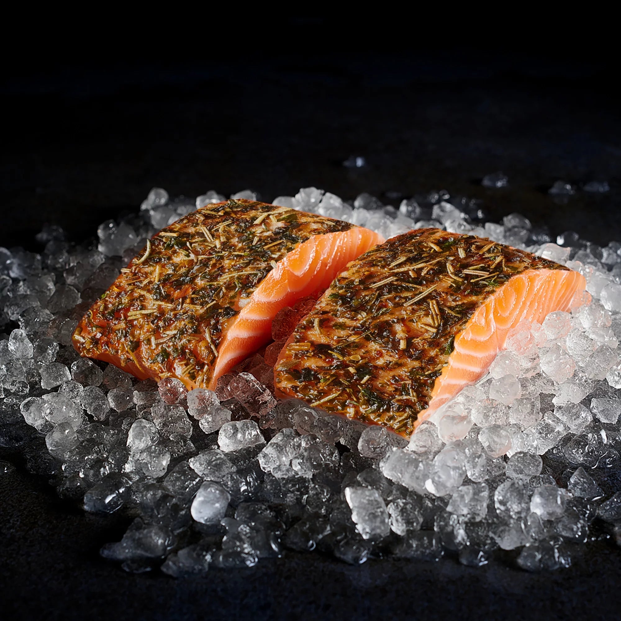 Frozen Atlantic Salmon with French-Style Herbs & Garlic, 30 oz I214
