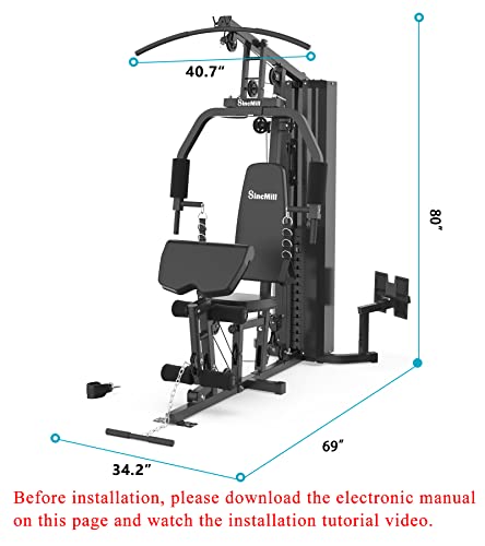 Multifunctional Full Body Workout Equipment for Home Exercise J8656