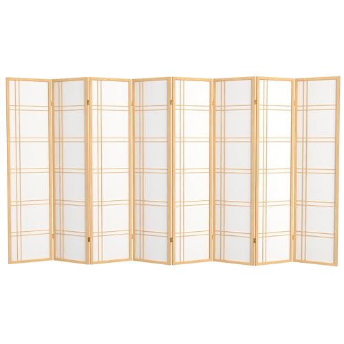 6 Panel Honey Room Divider D80902