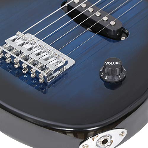 Electric Guitar Starter Kit for Kids with 5W Amplifier, Black F2968