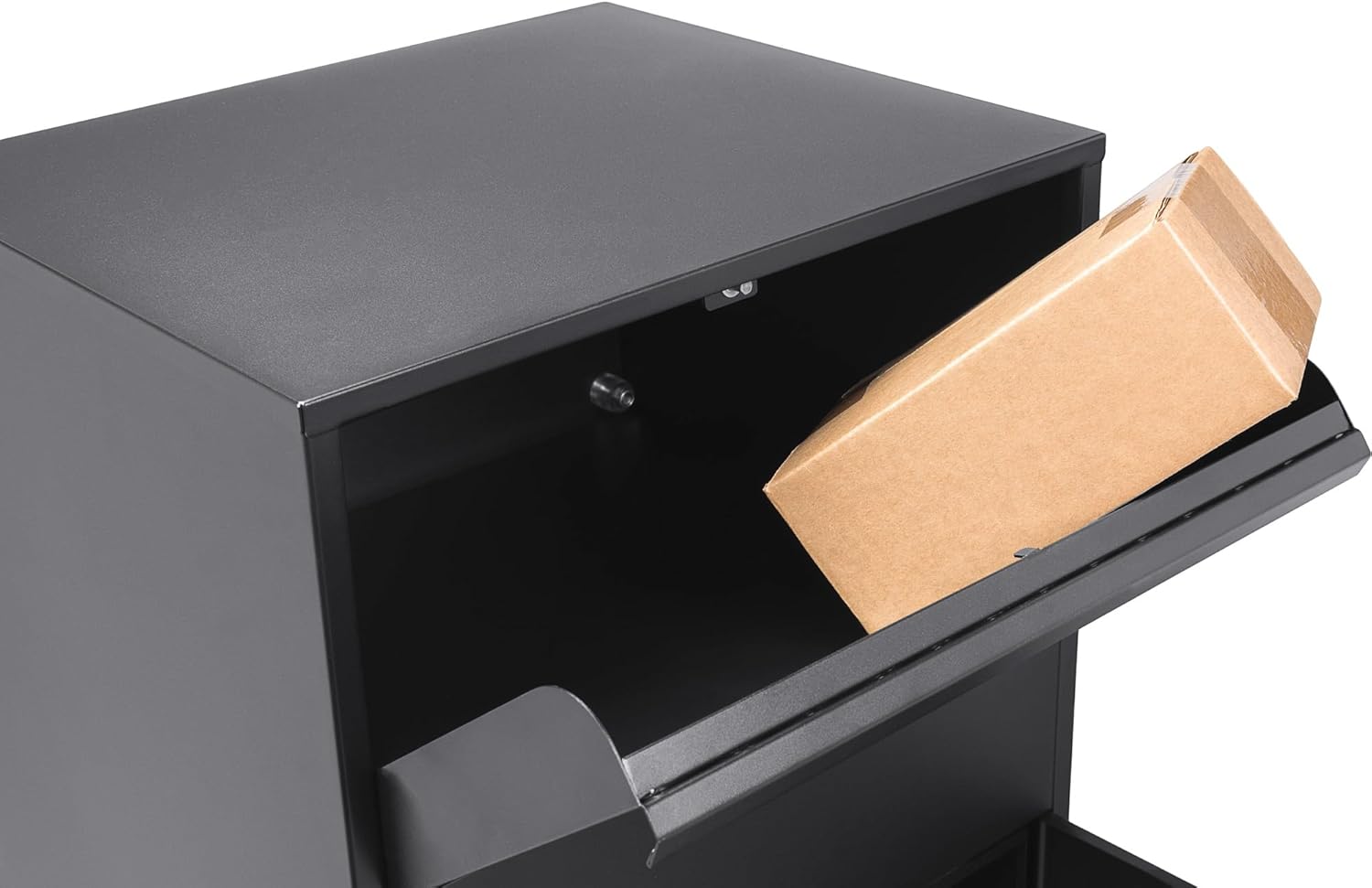 Large Steel Parcel Drop Box with Lock O79328