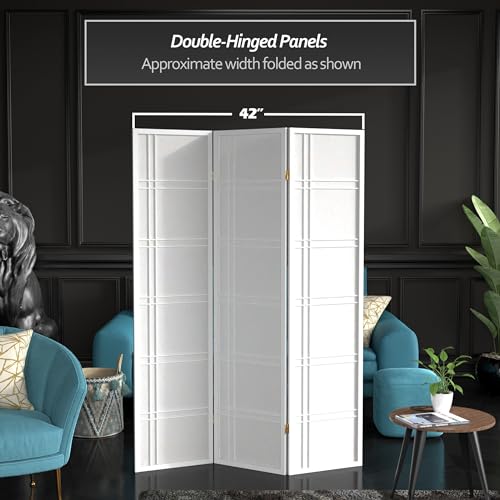 6 Panel Honey Room Divider D80902
