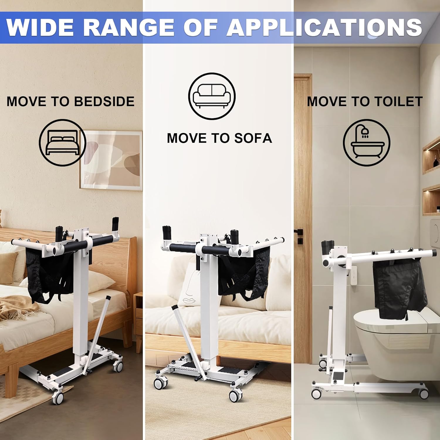 Electric Patient Transfer Lift Chair for Wheelchair to Car Use A247230