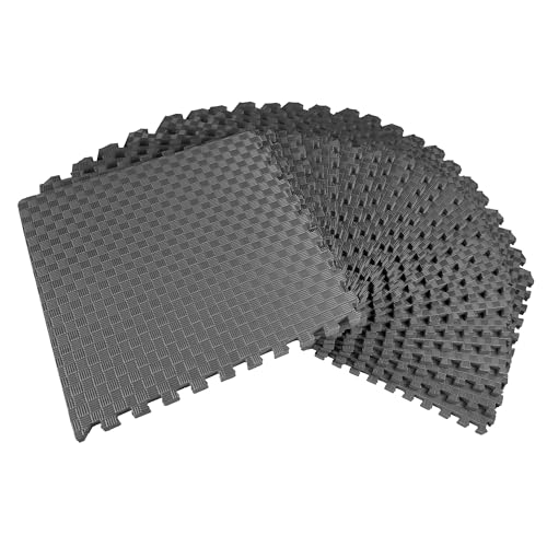 Puzzle Exercise Mat with EVA Foam Interlocking Tiles for MMA, Gymnastics and Home Gym H787