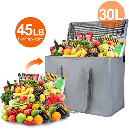 Insulated Food Delivery Bag Hot Cold Meal Carrier F1699