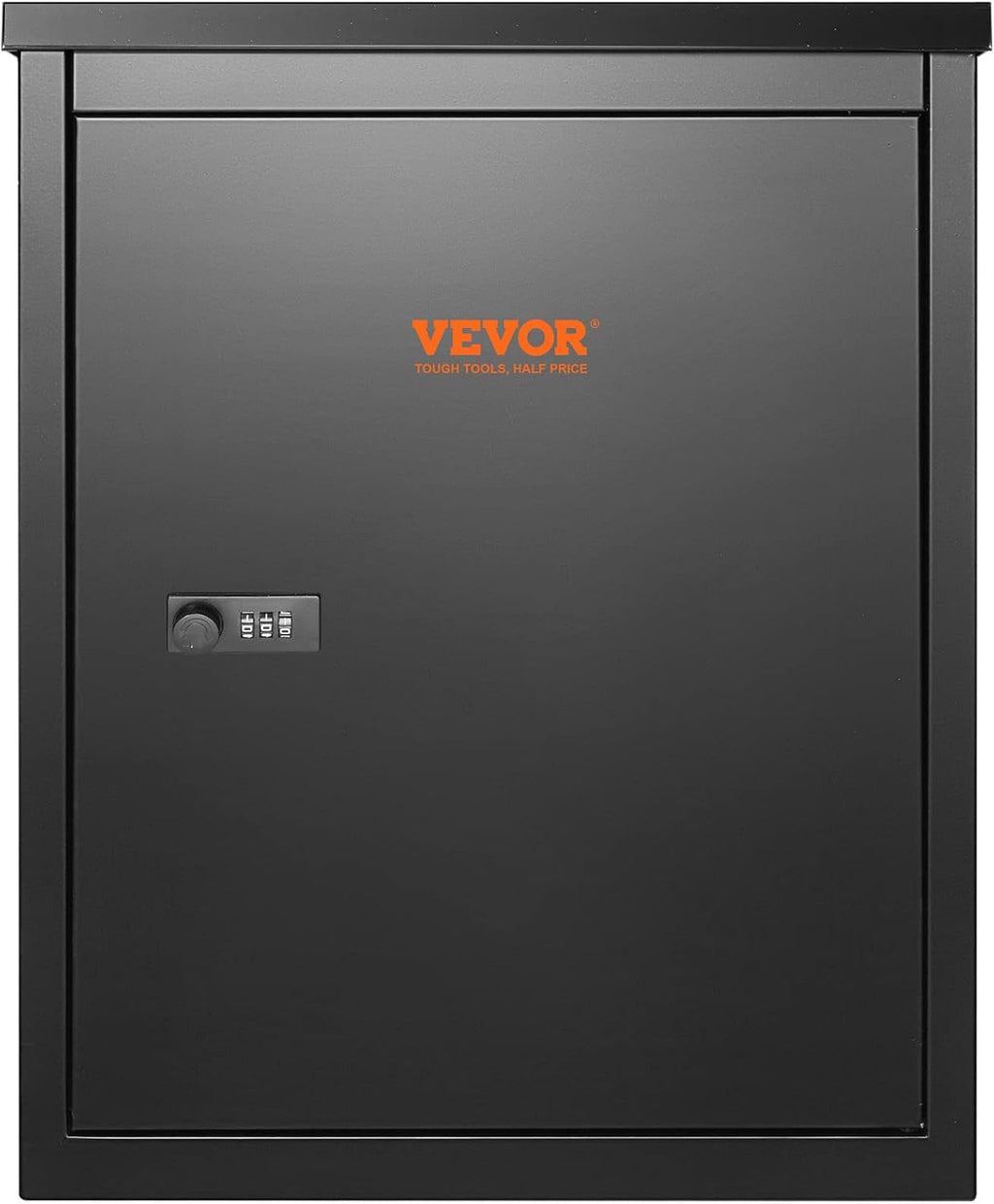 Package Delivery Box for Outside, Galvanized Steel Wall Mount with Coded Lock Y816855