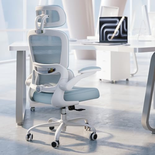 Ergonomic Mesh Office Chair with Wheels, High Back, 330 LBS Capacity A84765