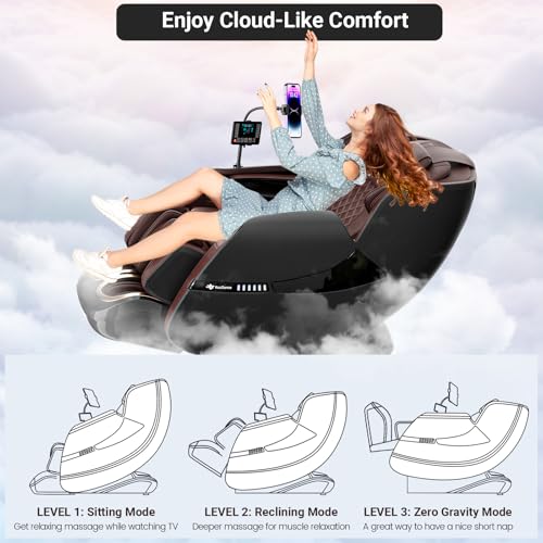 Zero Gravity SL-Track Shiatsu Massage Recliner Chair with Heat S61546