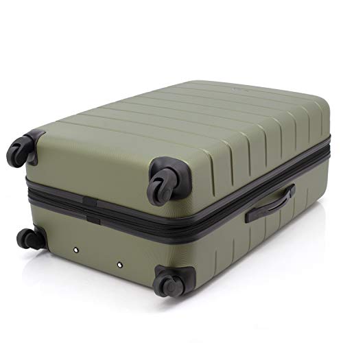 Smart Luggage Set with Cup Holder and USB Port, 20-Inch Carry-On D90568