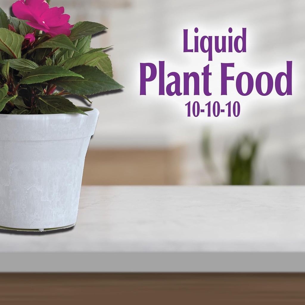 Houseplant Liquid Plant Food 10-10-10, 8 oz Concentrated Fertilizer R715
