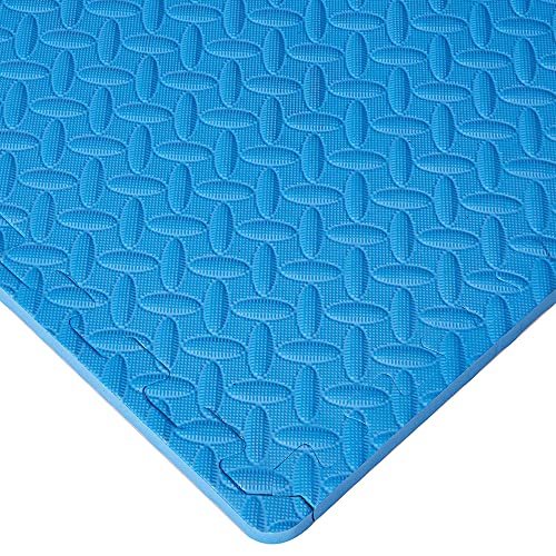 Puzzle Exercise Mat with EVA Foam Interlocking Tiles for MMA, Gymnastics and Home Gym H787