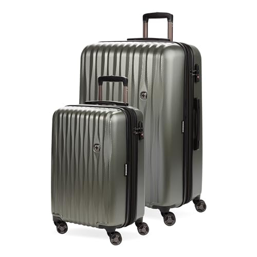 Expandable Hardside Luggage with Spinner Wheels and TSA Lock, Carry-On 19-Inch X51908