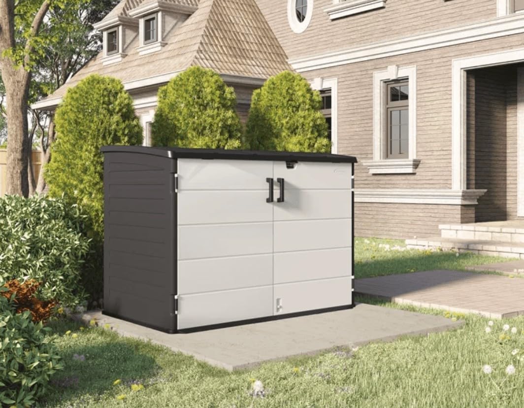 Horizontal Storage Shed with Floor J246
