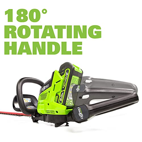 Cordless Hedge Trimmer with Battery and Charger S492628