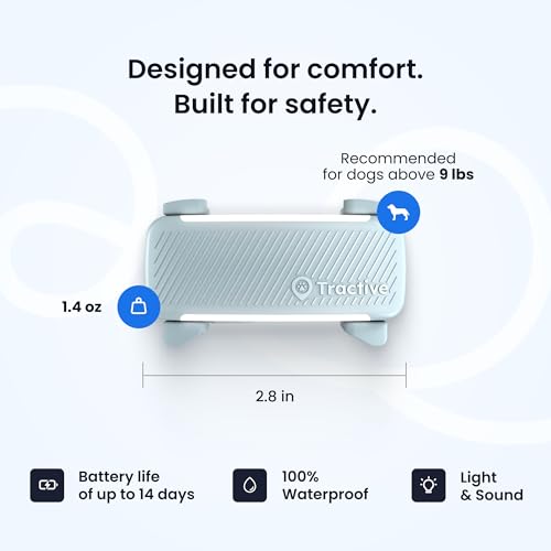 Dog GPS Tracker with Virtual Fence and Vital Signs Monitoring R1119