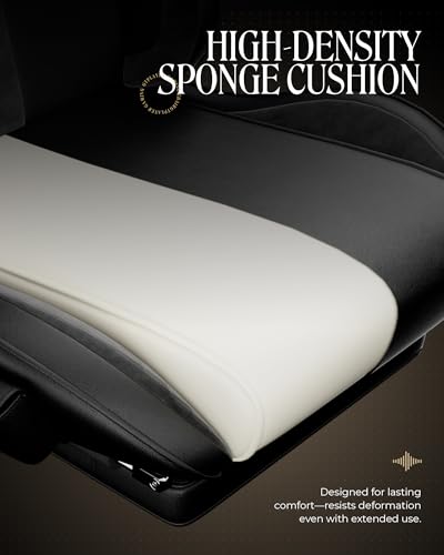 Gaming Chair with Speakers, Footrest, High Back Ergonomic Reclining B51631