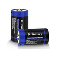 Rechargeable C Cell Batteries with USB-C Charging Cable, 1.5v Lithium LR14 C Size Battery 4100mWh for Flashlight 4 Pack