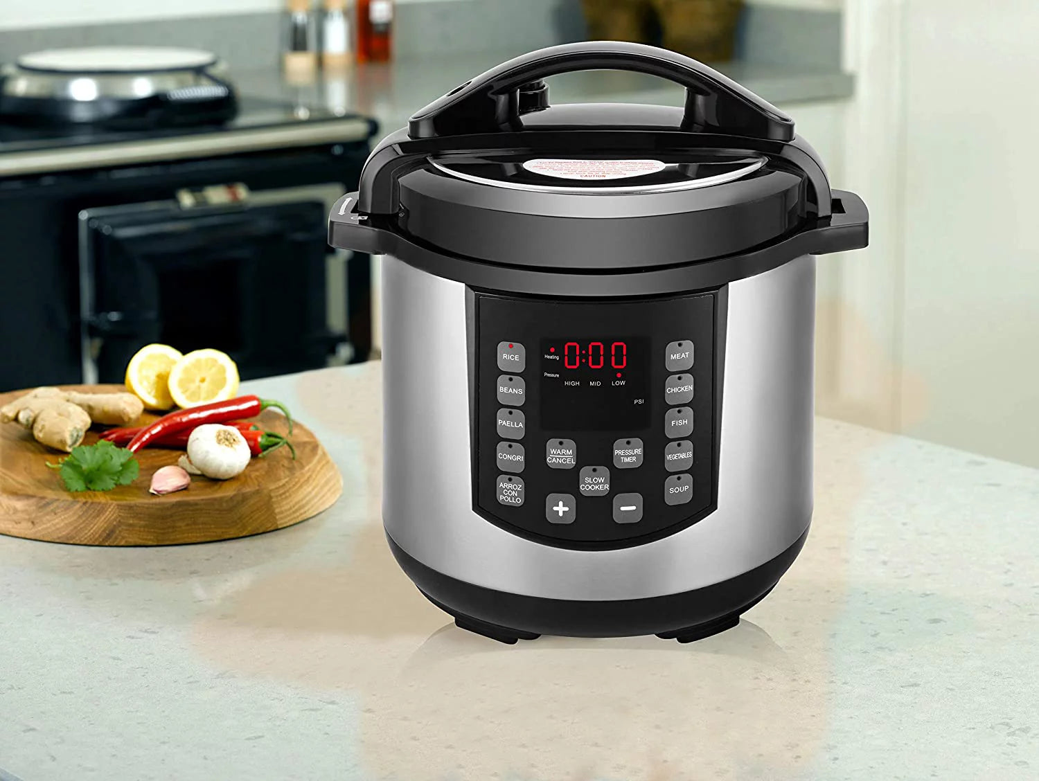 Electric Digital Pressure Cooker 12 Set Multifunction Non-Stick K6533