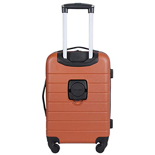 Smart Luggage Set with Cup Holder and USB Port, 20-Inch Carry-On D90568