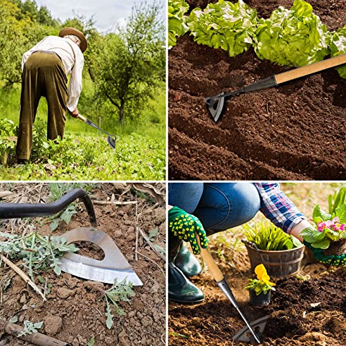 Hollow Hoe, All-Steel Garden Weeding Tool Q62616