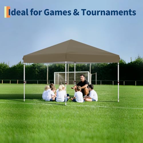 Pop Up Canopy Tent with Roller Bag, Adjustable Height U660