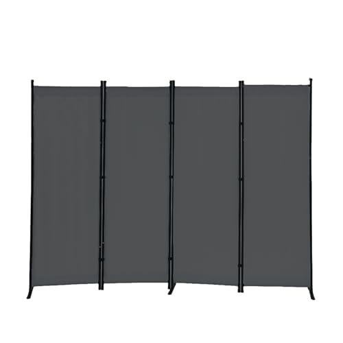 Room Divider, 6-Panel Folding Privacy Screen, Freestanding Partition G607