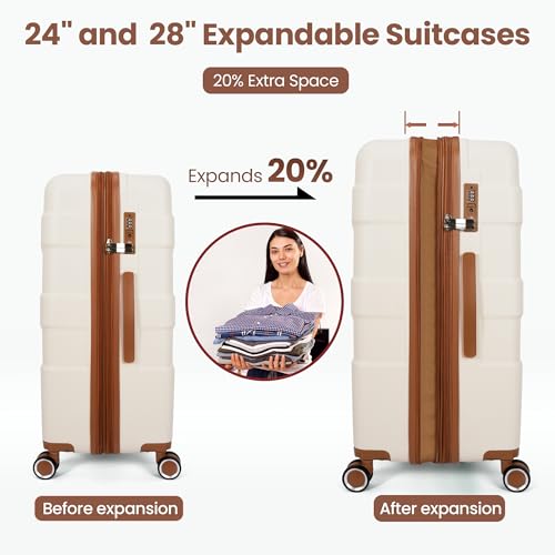 Hardside Carry-On Luggage 22x14x9 with Spinner Wheels G556