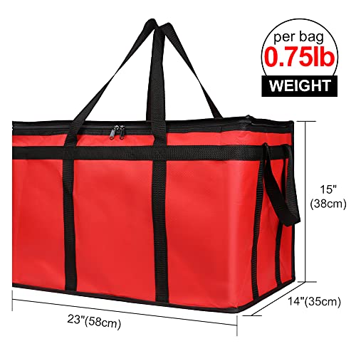 Insulated Food Delivery Bag Hot Cold Meal Carrier F1699