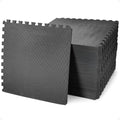 BalanceFrom Puzzle Exercise Mat with EVA Foam Interlocking Tiles for MMA, Exercise, Gymnastics and Home Gym Protective Flooring, Multiple Sizes and Colors