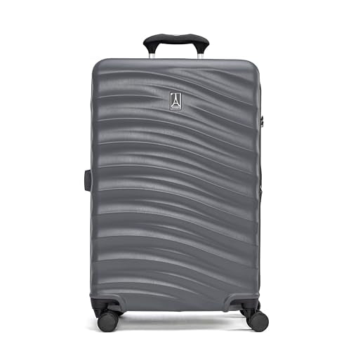Hardside Expandable Carry-On Luggage with 8 Spinner Wheels and TSA Lock Q7052